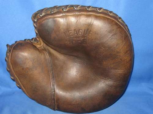 Chuck Klein Banner Catchers Mitt Front